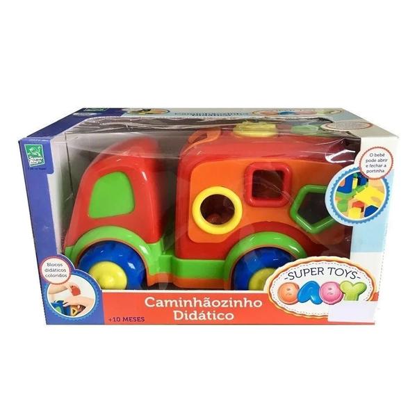 Imagem de Supertoys baby caminhãozinho didático