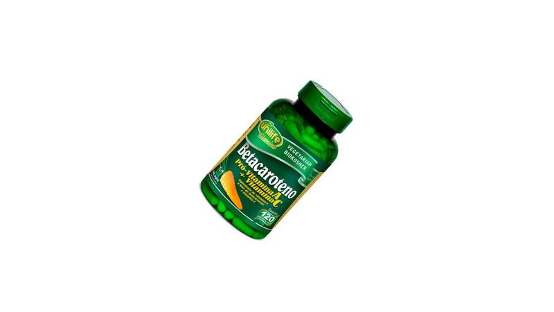 Suplemento Alimentar Betacaroteno C/60 Caps 500 Mg - Unilife - Unilife Industria Nutraceutica Imagem de Suplemento Alimentar Betacaroteno C/60 Caps 500 Mg - Unilife