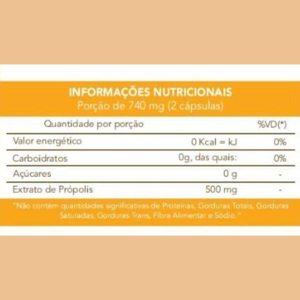 Imagem de Suplemento Alimentar Biocêutica Própolis Pote 60 Cápsulas Kit Promocional 4 Unidades