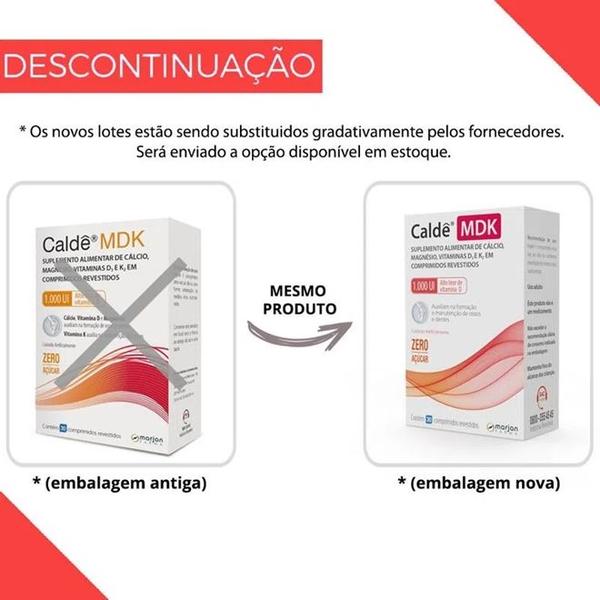 Imagem de Suplemento Alimentar Caldê Mdk 1.000ui - 30 Comprimidos Revestidos