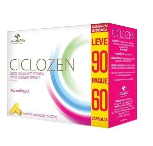 Imagem de Suplemento Alimentar Ciclozen Com 90 Cps S.Gel - La San Day