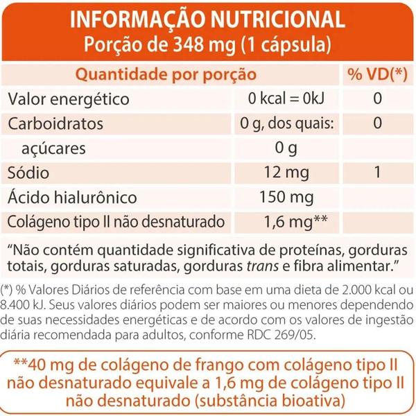 Imagem de Suplemento Alimentar Colaten HA 60 Capsulas