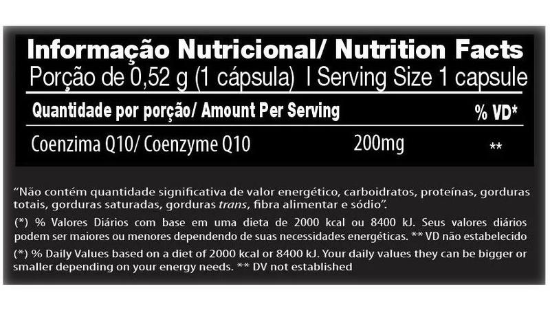 Imagem de Suplemento Alimentar Coq 10 Black Chemix Under Labz 45 Capsulas