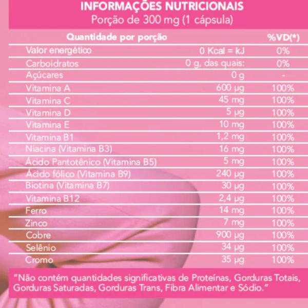 Imagem de Suplemento Alimentar de Vitaminas e Minerais Biocêutica Relive Hair Cabelos Pele Unhas Pote 60 Cápsulas Kit 11 Unidades