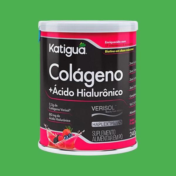 Imagem de Suplemento Alimentar Em Pó Colágeno+Ácido Hialurônico 240g