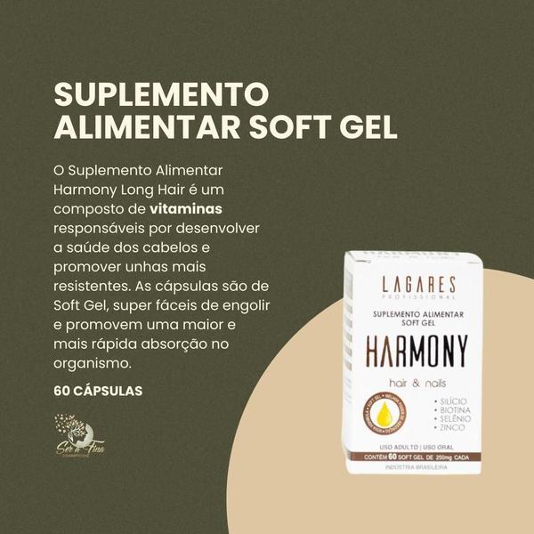 Imagem de Suplemento Alimentar Harmony Long Hair