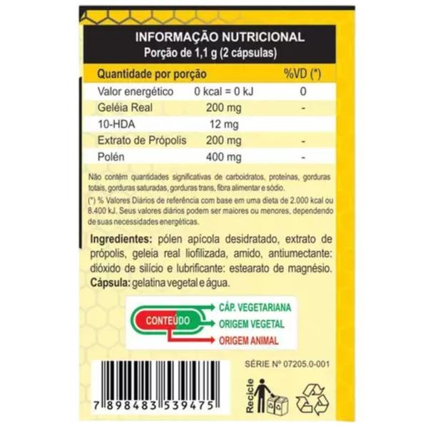 Imagem de Suplemento Alimentar Immobee 60 caps 550mg Kit com 2