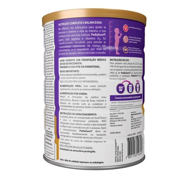 Suplemento Alimentar Infantil Pediasure Baunilha 850g - Nova Fórmula - Abbott Imagem de Suplemento Alimentar Infantil Pediasure Baunilha 850g - Nova Fórmula