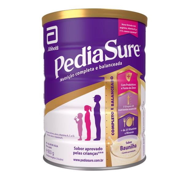 Suplemento Alimentar Infantil Pediasure Baunilha 850g - Nova Fórmula - Abbott Imagem de Suplemento Alimentar Infantil Pediasure Baunilha 850g - Nova Fórmula