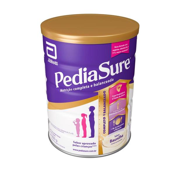 Suplemento Alimentar Infantil Pediasure Baunilha 850g - Nova Fórmula - Abbott Imagem de Suplemento Alimentar Infantil Pediasure Baunilha 850g - Nova Fórmula