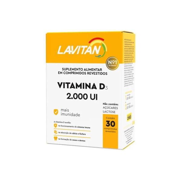 Imagem de Suplemento Alimentar Lavitan Vitamina D - 30 Comprimidos