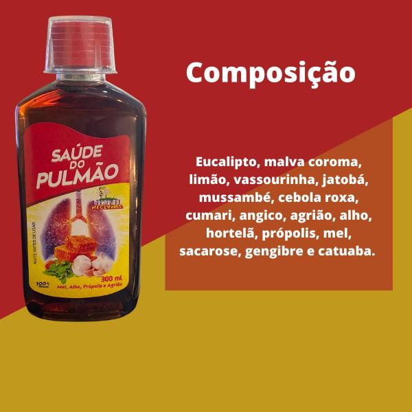 Imagem de Suplemento Alimentar Nectamel S do Pulmão Frasco 300ml Kit 11 Unidades