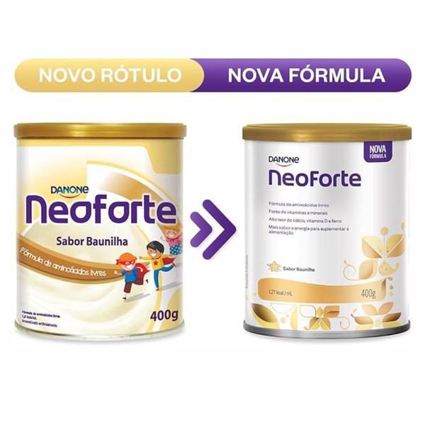 Imagem de Suplemento Alimentar Neoforte Baunilha- Danone Nutricia -400 Gr