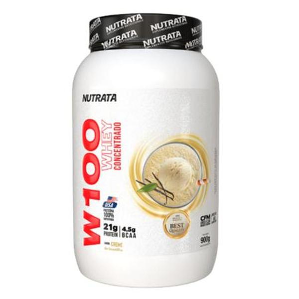 Imagem de Suplemento Alimentar Nutrata W100 Whey 900g