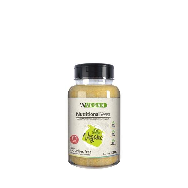 Imagem de Suplemento Alimentar Nutricional Yeast floco 4 queijos Wvegan - 120g