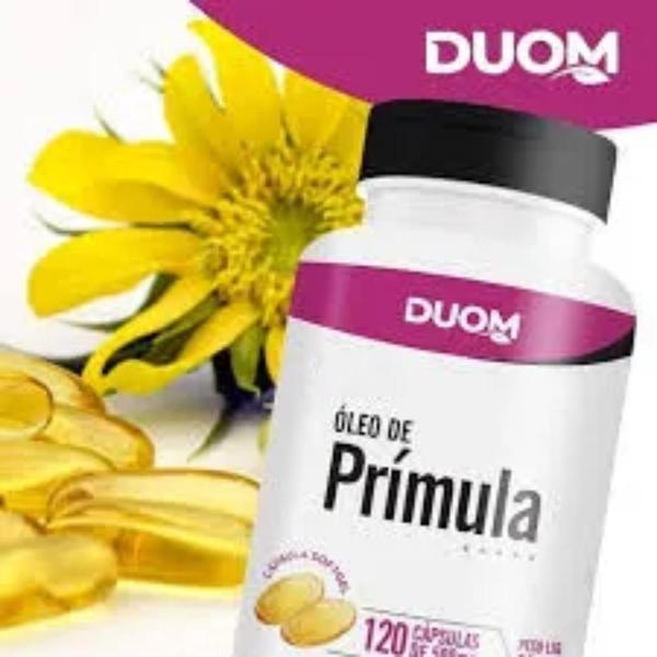 Suplemento Alimentar Óleo de Prímula C120 caps Duom - Duom Lab Eireli Imagem de Suplemento Alimentar Óleo de Prímula C120 caps Duom