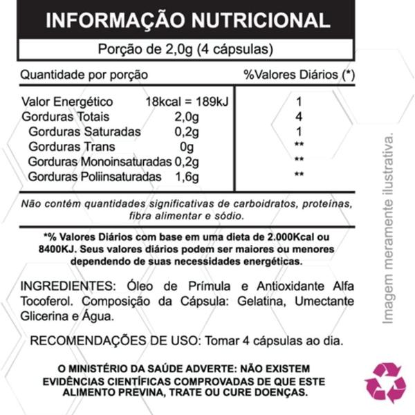 Suplemento Alimentar Óleo de Prímula C120 caps Duom - Duom Lab Eireli Imagem de Suplemento Alimentar Óleo de Prímula C120 caps Duom