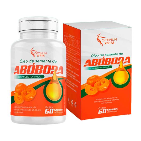 Imagem de Suplemento Alimentar Óleo de Semente de Abóbora 1000mg com 60 capsulas Optimum Vitta