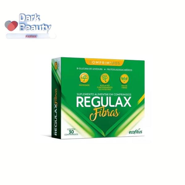 Suplemento Alimentar Regulax Fibras Com 30Cp Ecofitus - Ecofitus Laboratorio Imagem de Suplemento Alimentar Regulax Fibras Com 30Cp Ecofitus
