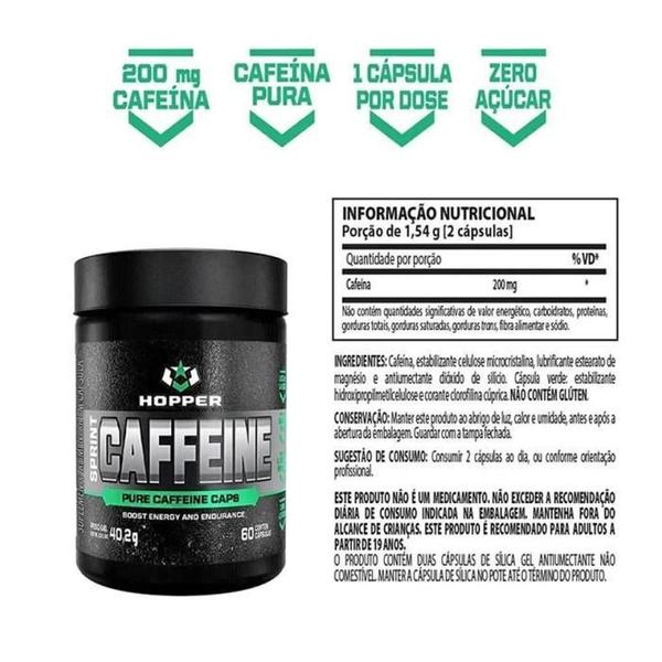 Imagem de Suplemento Alimentar Sprint Caffeine 60Caps Hopper Nutrition