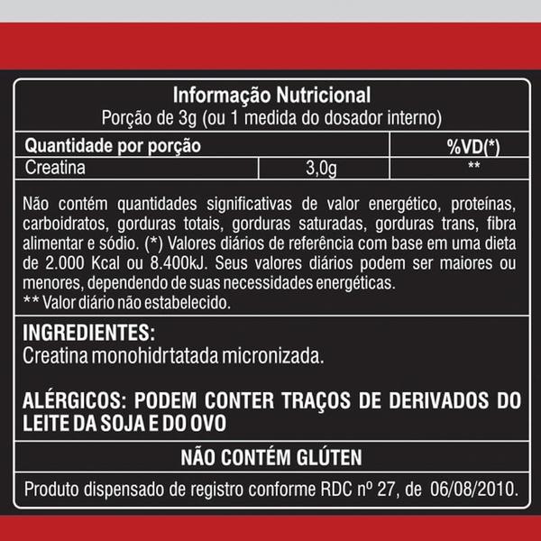 Imagem de Suplemento Alimentar Strong Creatine 100G Fisionutri