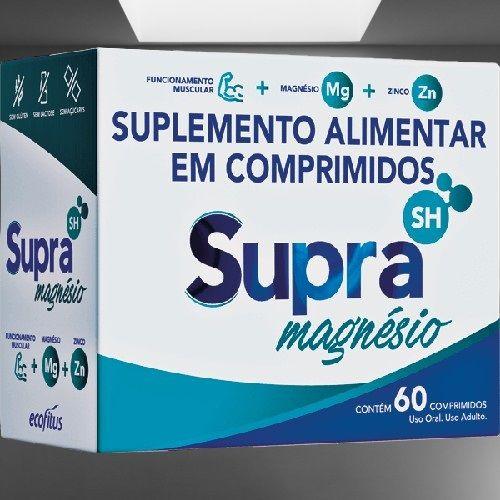 Imagem de Suplemento Alimentar Supra SH Magnesio C/60 Comp - Ecofitus