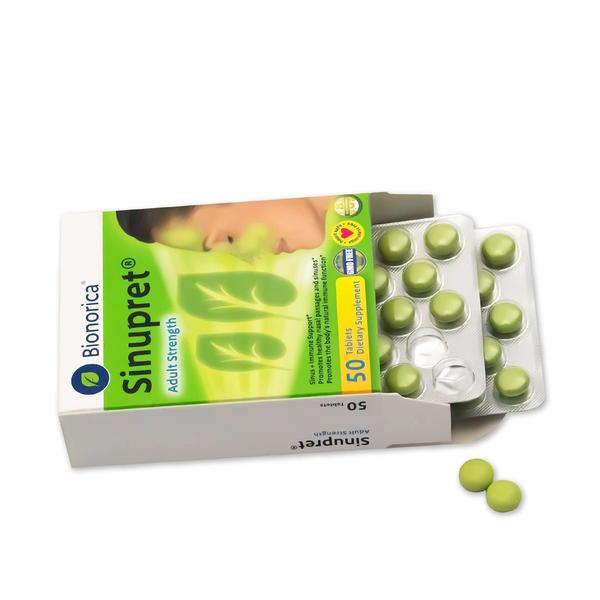 Imagem de Suplemento Bionorica Sinupret Adult Strength 50 comprimidos