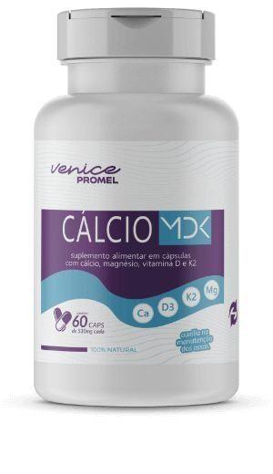 Imagem de Suplemento Calcio Mdk - Calcio, Magnesio, Vitamina D3 E K2 60 Caps