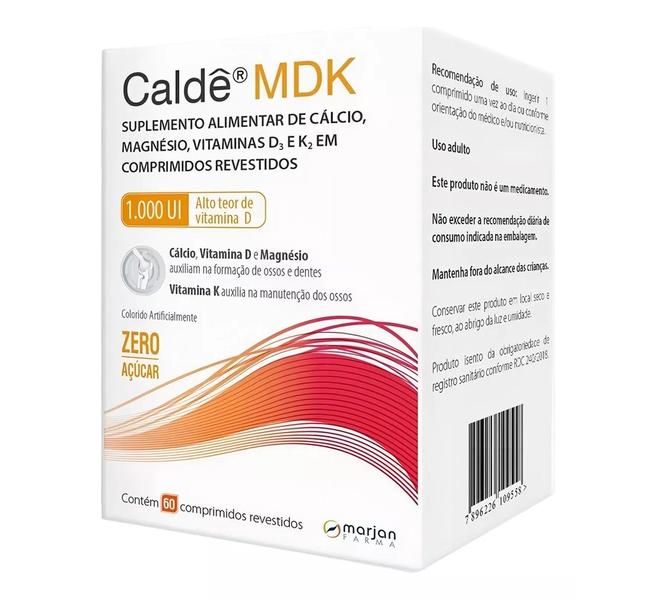 Imagem de Suplemento Caldê MDK 1.000UI 60 Comprimidos - Marjan Farma