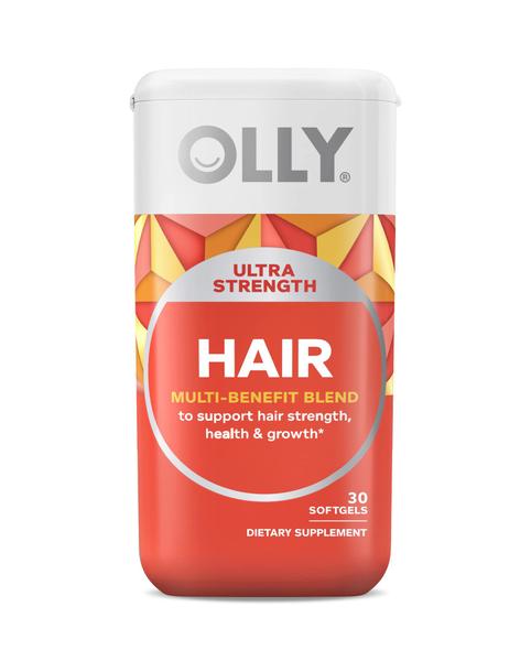 Suplemento capilar OLLY Ultra Strength, 30 cápsulas gelatinosas, fornecimento de 30 dias Imagem de Suplemento capilar OLLY Ultra Strength, 30 cápsulas gelatinosas, fornecimento de 30 dias