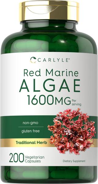 Imagem de Suplemento Carlyle Red Marine Algae 1600mg 200 cápsulas