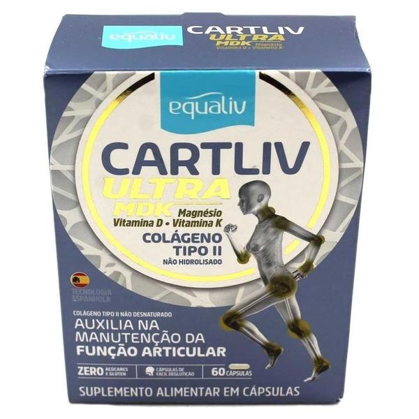 Imagem de Suplemento Cartliv Ultra Mdk Colágeno Tipo 2 60Cps - Equaliv