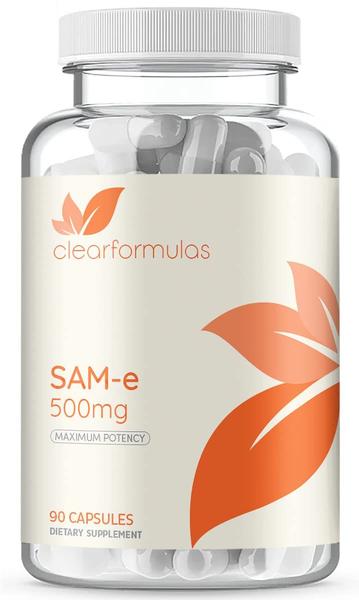 Imagem de Suplemento ClearFormulas SAM-e 500 mg 90 cápsulas