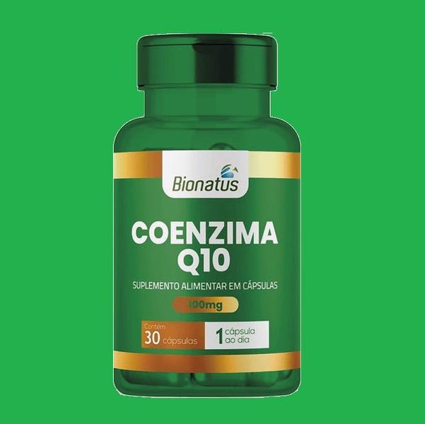 Imagem de Suplemento Coenzima Q10 100mg 30 Cápulas - Bionatus