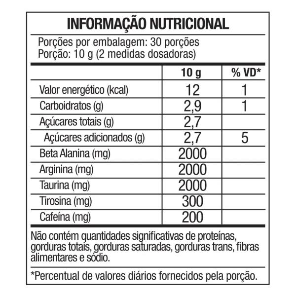 Imagem de Suplemento diabo verde pré-workout 300g ftw fitoway sabores