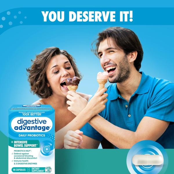 Imagem de Suplemento Digestive Advantage IBS Probiotics 96 cápsulas