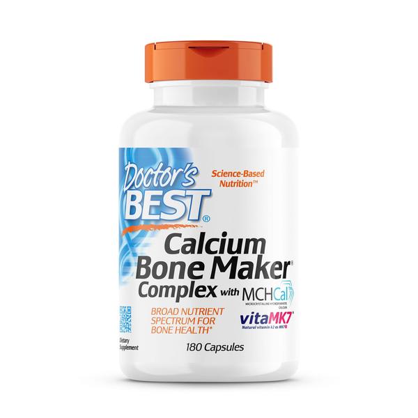 Imagem de Suplemento Doctor's Best Calcium Bone Maker Complex 180 cápsulas