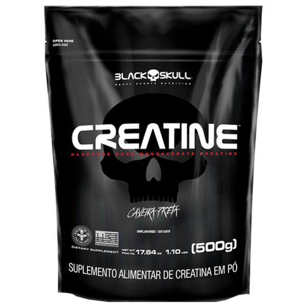 Imagem de Suplemento em Pó Black Skull Creatina Turbo Refil 300G