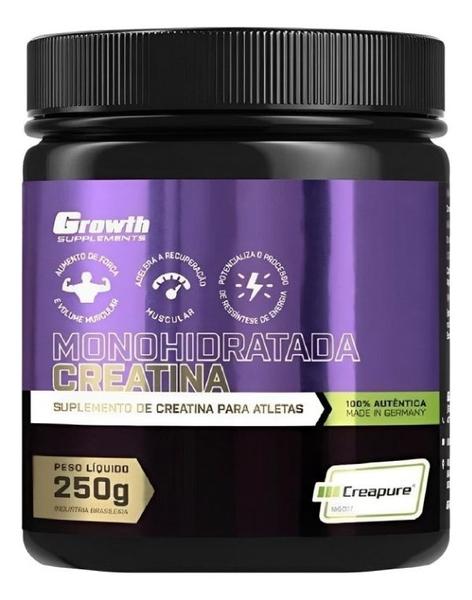 Imagem de Suplemento Em Pó Growth Supplements Creatina Creapure Em Pote De 250g