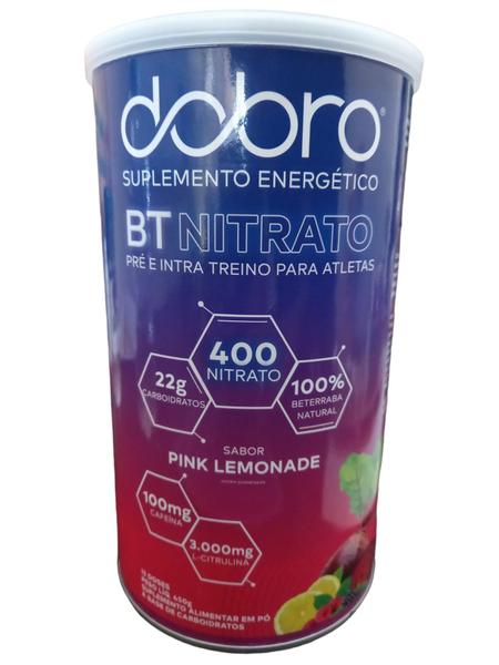 Imagem de Suplemento Energético Bt Nitrato Pink Lemonade 450g - Dobro