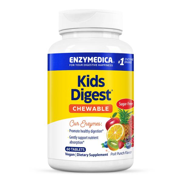Imagem de Suplemento Enzymedica Kids Digest Chewable Digestive 60 porções