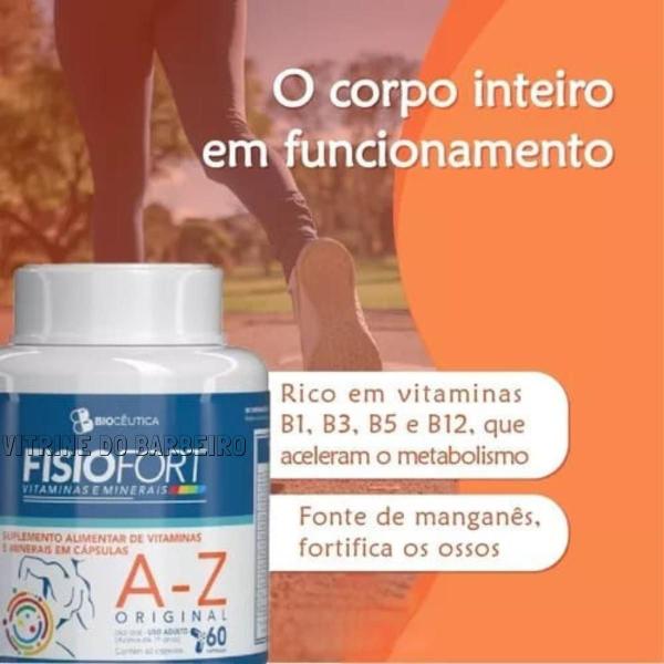 Imagem de Suplemento Fisiofort Alimentar 60 Cápsulas A-Z Multivitamína