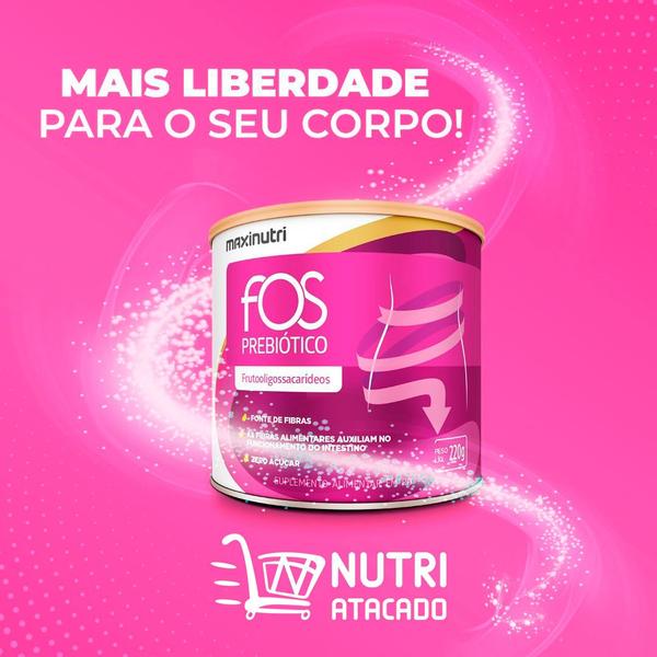 Imagem de Suplemento Fos Rico Em Fibra Prebiotica 220G Maxinutri