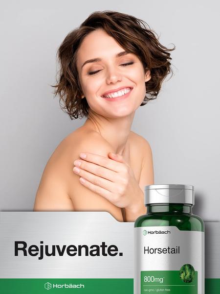 Imagem de Suplemento Horbäach Horsetail Herb Capsules 800 mg 180 unidades