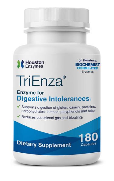 Imagem de Suplemento Houston Enzymes TriEnza 180 cápsulas (90 doses)