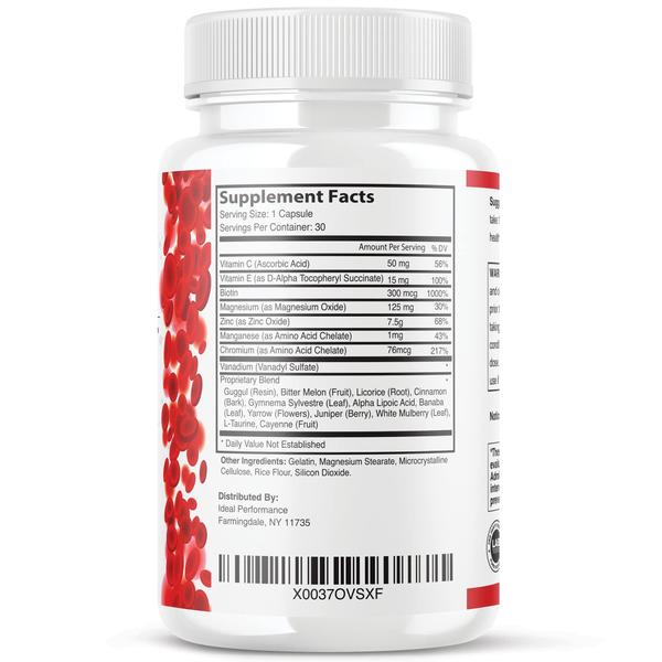 Imagem de Suplemento IDEAL PERFORMANCE Glucofort Formula (pacote com 5)