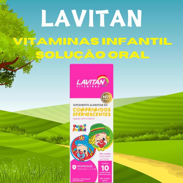 Imagem de Suplemento Imunidade Kids Patati Patata 10 Comprimidos Lavitan