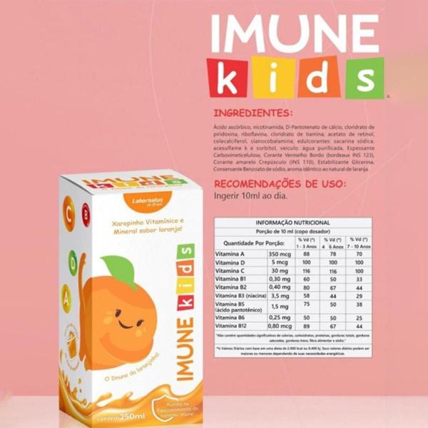 Imagem de Suplemento Infantil Imune Kids 250Ml