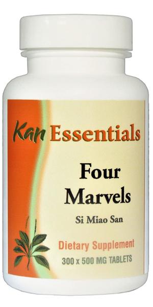 Imagem de Suplemento Kan Herbs Four Marvels 300 comprimidos