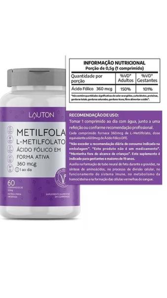 Imagem de Suplemento Lauton Metilfolax